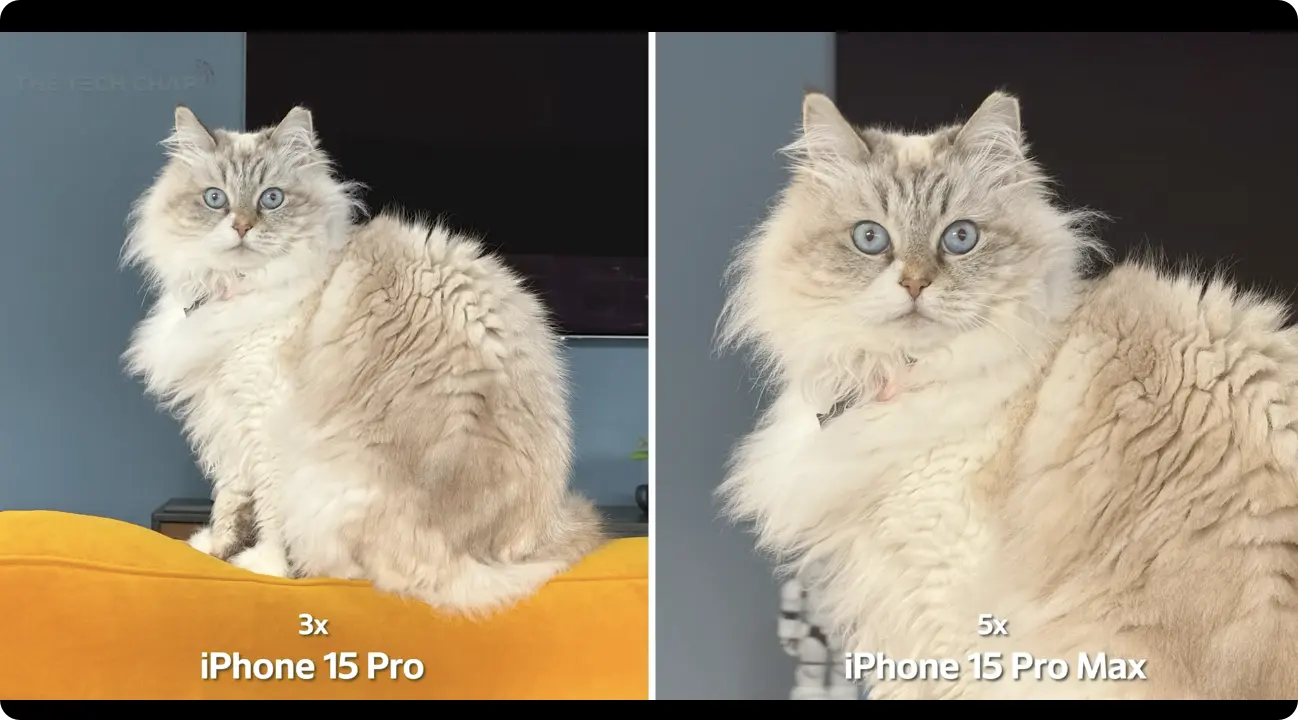 iPhone 16 Pro光学变焦镜头5倍5x