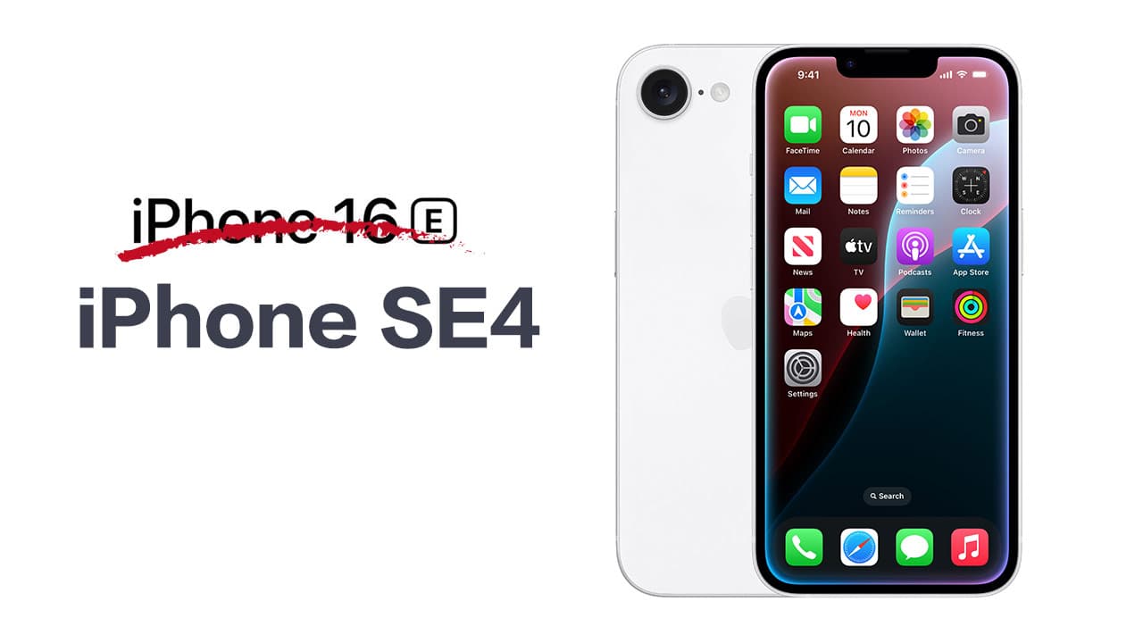 苹果SE4不叫iPhone 16E？ 代码证实命名和四大关键原因解析