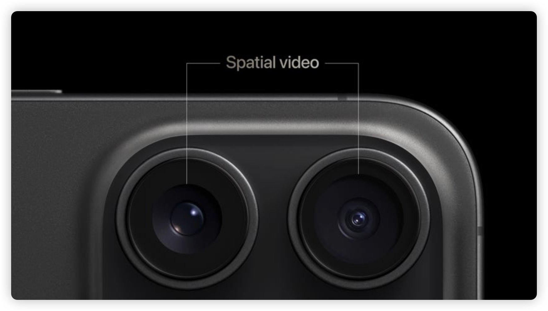 iOS 17.2 Beta 2 Spatial Video 空间影像