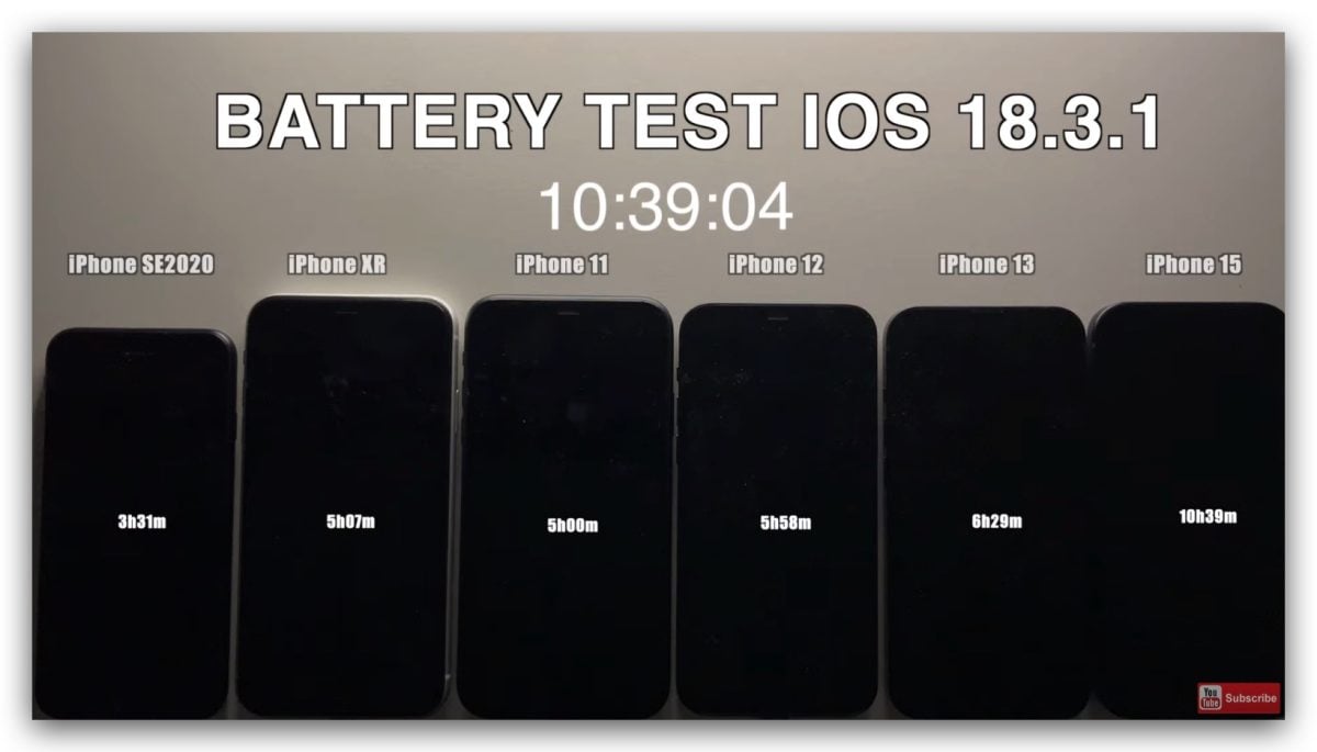 iOS iPhone iOS 18.3.1 iOS 18.3.1 续航测试iOS 18.3.1续航iOS 18.3.1电池续航