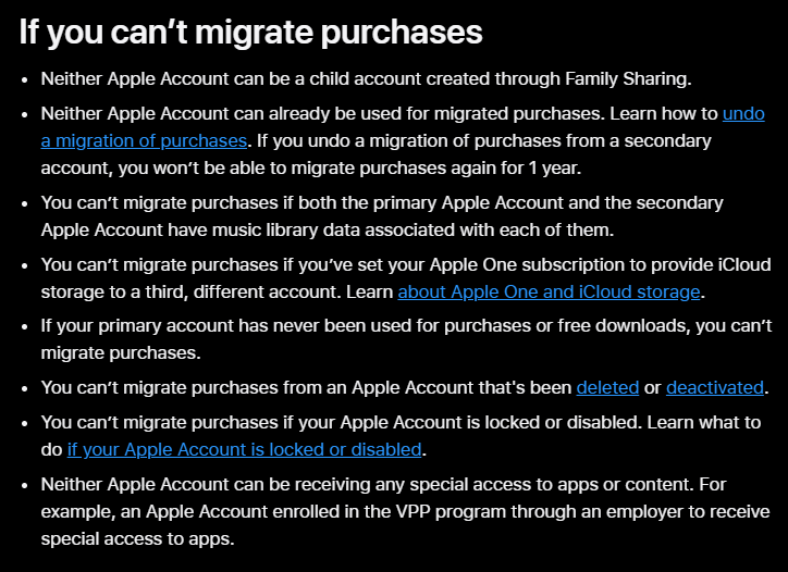 Apple ID 现在可以合并二个账号之间的购买项目了！ 但有一些限制 - 安卓手赚网