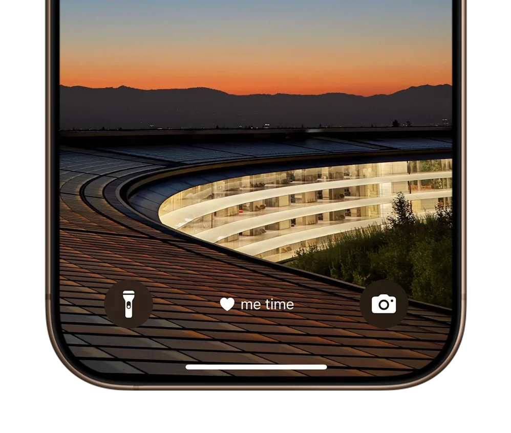 iPhone 时间旁边有月亮 勿扰模式 专注模式
