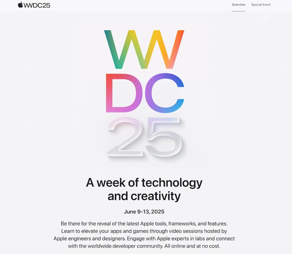 apple wwdc 2025 a1