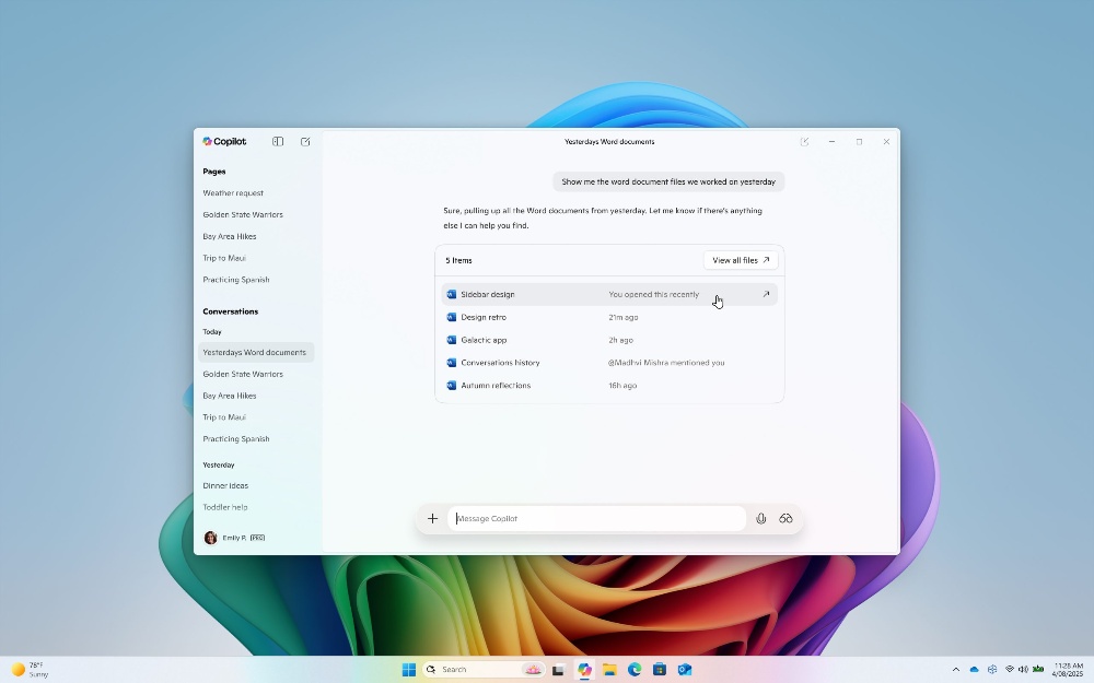 Copilot 终于支持 Windows 11 文件搜索和问问题、阅读当前画面功能了 - 安卓手赚网