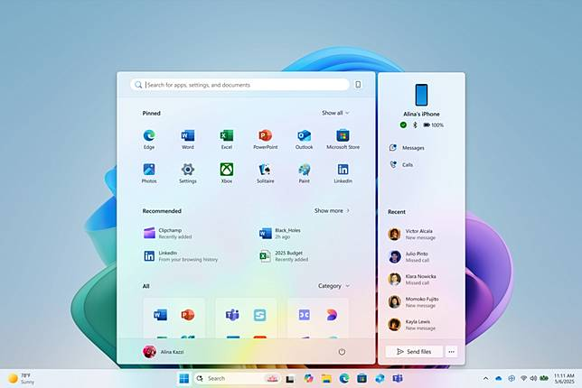 Windows 11 本月开始更换全新 Start 选单