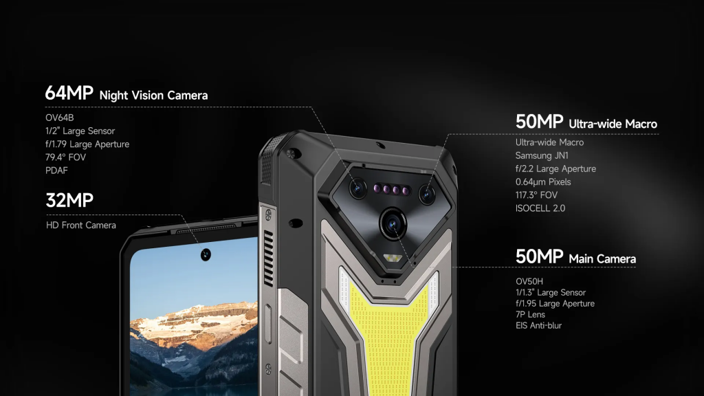 Ulefone Armor 34 Pro 新三防机，内置 Projector 同 25500mAh 电池