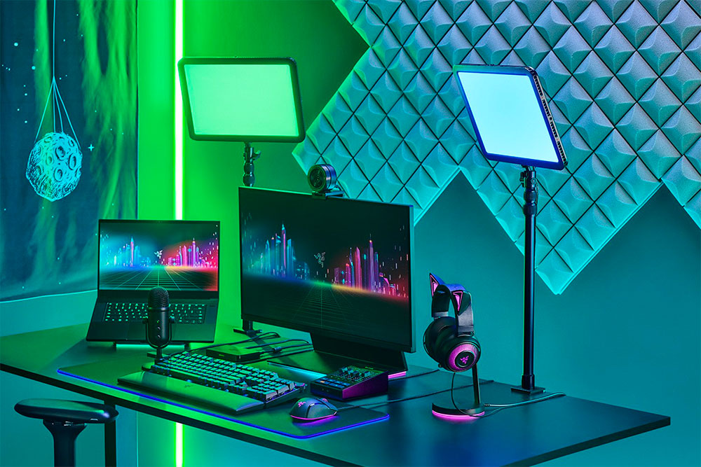Razer 为直播与视频创作者推出三款新品，包含夹式蓝牙麦克风、打光灯与混音器 - 安卓手赚网