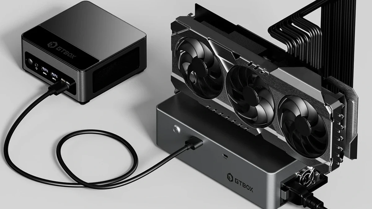 GTBOX 推出 G-DOCK eGPU 扩充舱！ 支持 OCuLink 与 USB4 外接显卡方案