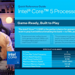 全P-Core核心，传Intel将推Core 5 120F桌上处理器
