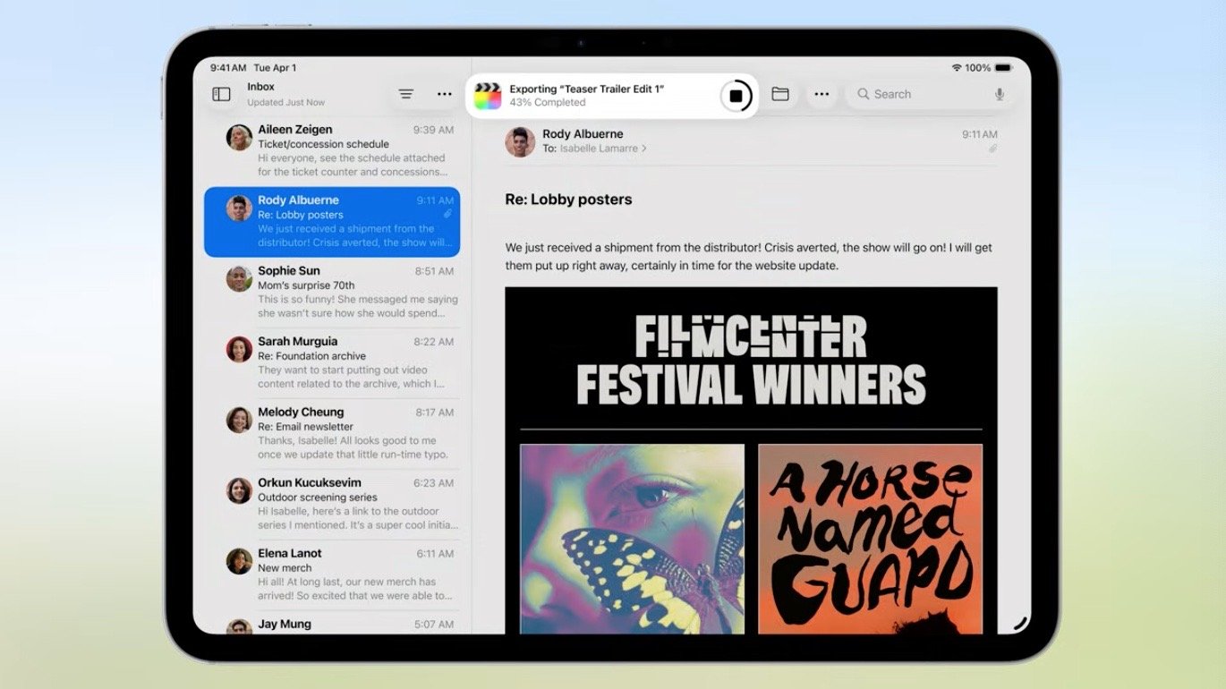 iPadOS 26 登场！ 全新App多任务与窗口控制，macOS超强预览功能也登陆iPad