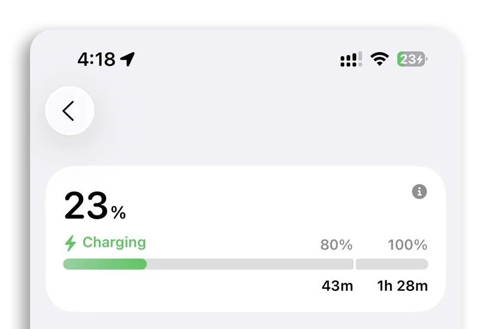 iOS 26 电源管理 3 大升级！ 显示充电剩余时间、加入「自适应电源」模式