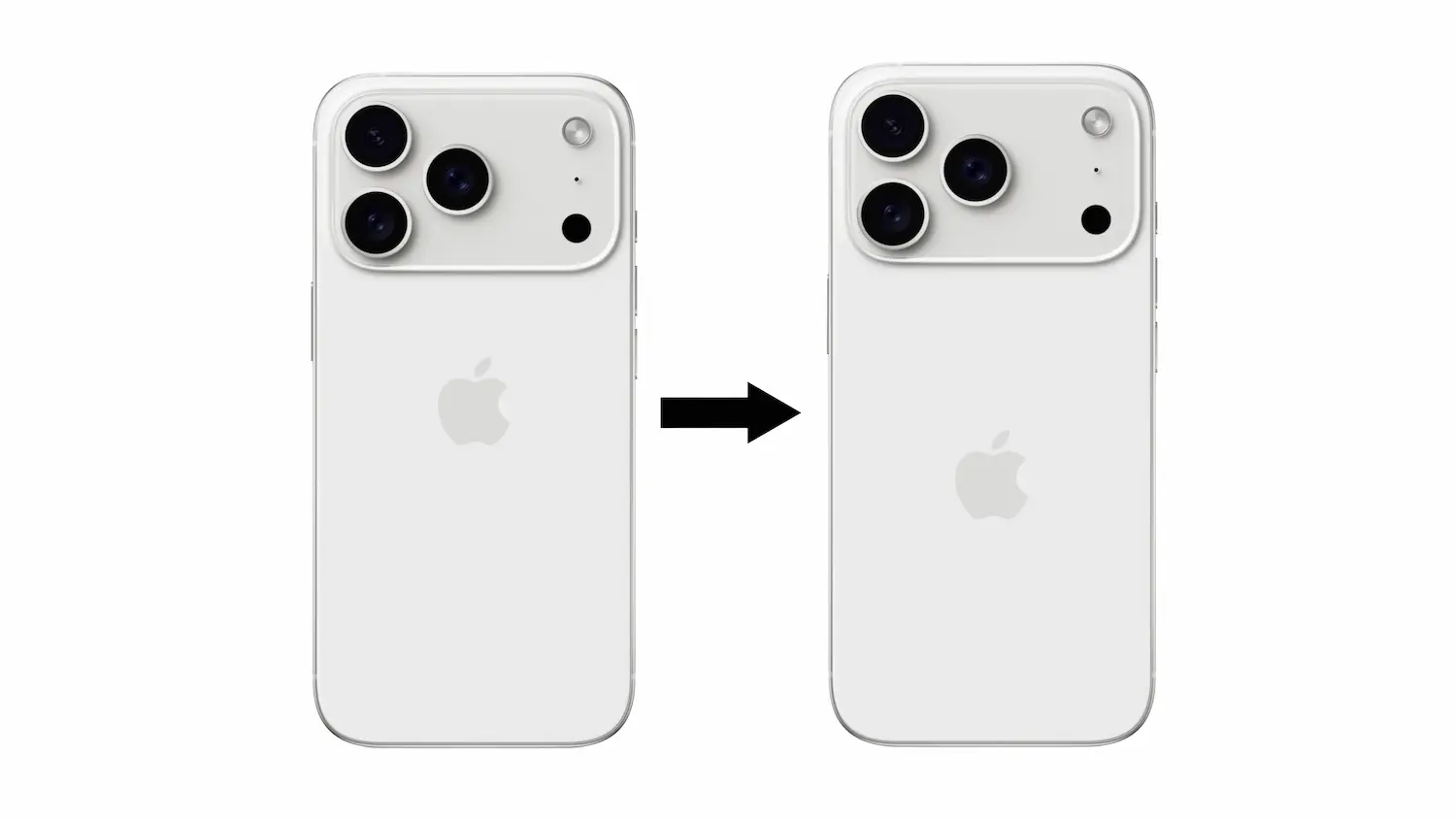 CAD设计图证实Apple Logo标志从iPhone 17 Pro进行重新调整 2