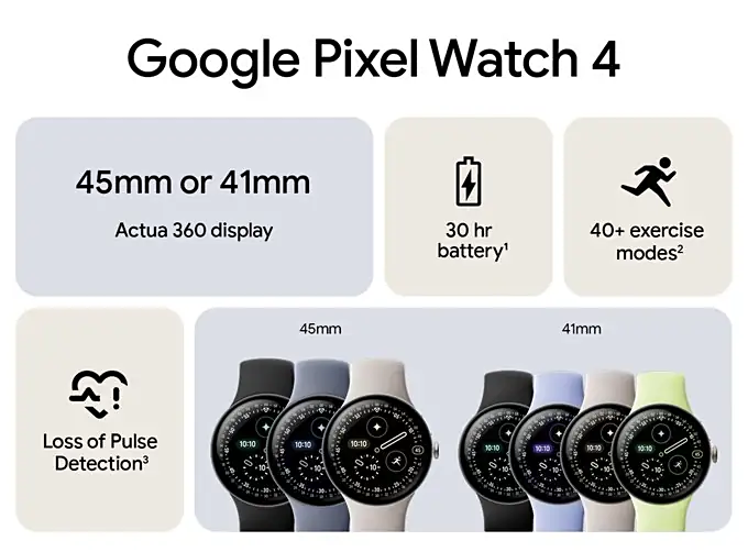 Pixel Watch 4 规格全流出，屏幕亮度 3000nit!!