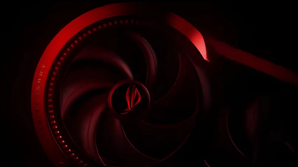ASUS 预告 ROG Matrix RTX 5090 显卡，圆形尾盖搭配无限镜面 RGB