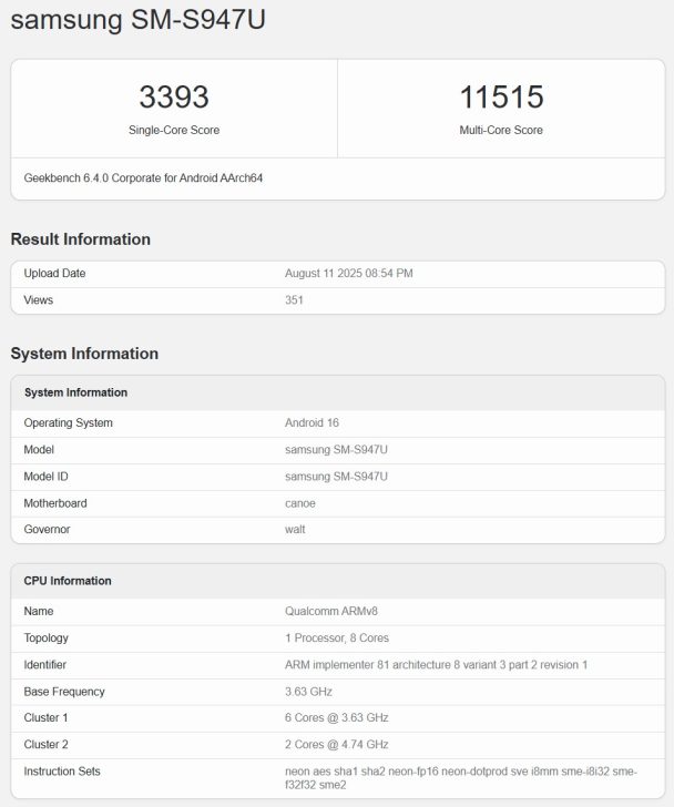 高通 Snapdragon 8 Elite Gen 2 跑分现身！ 时脉最高达到 4.74GHz - 安卓手赚网