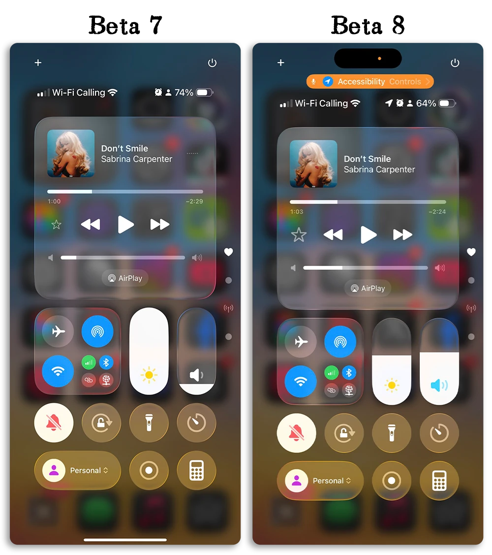 iOS 26 Beta 8 更新释出