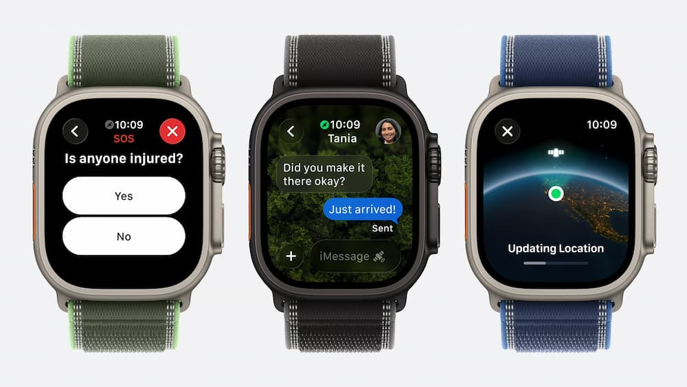 2025苹果Apple秋季发表会亮点 3：Apple Watch Ultra 3 a1