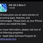 iPhone 17 无故爆Ping救星,Apple 释出 iOS 26.2 Beta 3!
