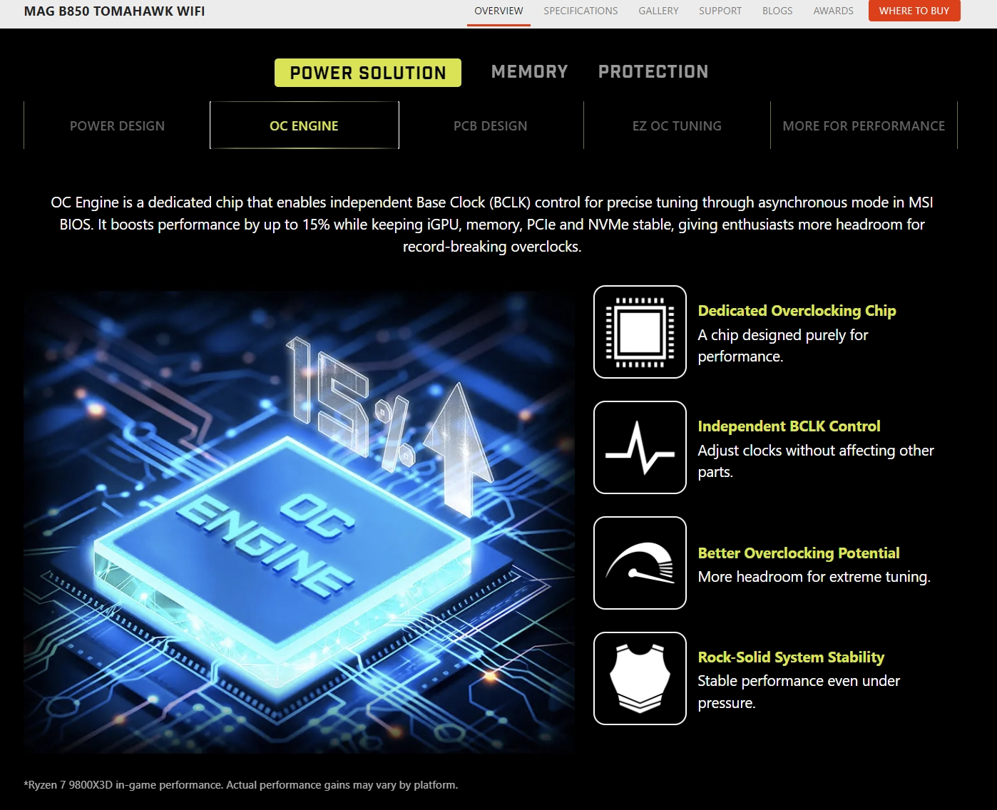 2025 下半年，微星推出新 MAG B850 TOMAHAWK WIFI 主板！