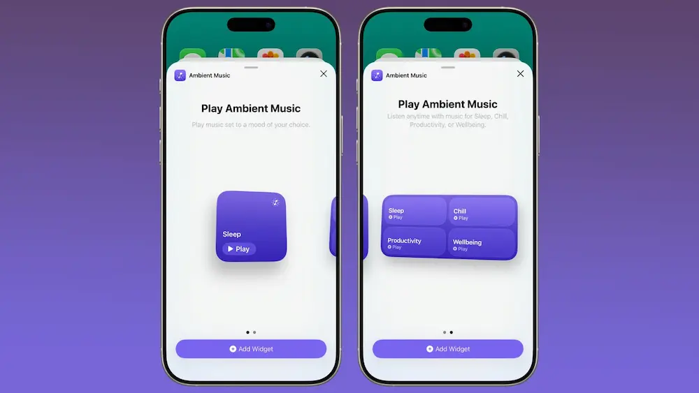 ios 26 4 ambient music widget