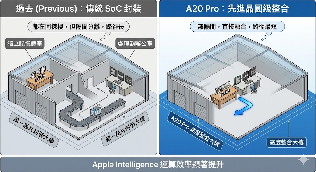 SoC 封装 iPhone 18 Pro 内存大小