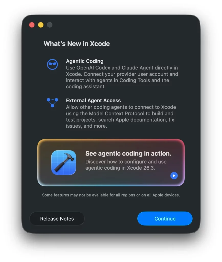 Xcode 26.3 整合 Codex / Claude Code：5 分钟打造自动推送「金句」App