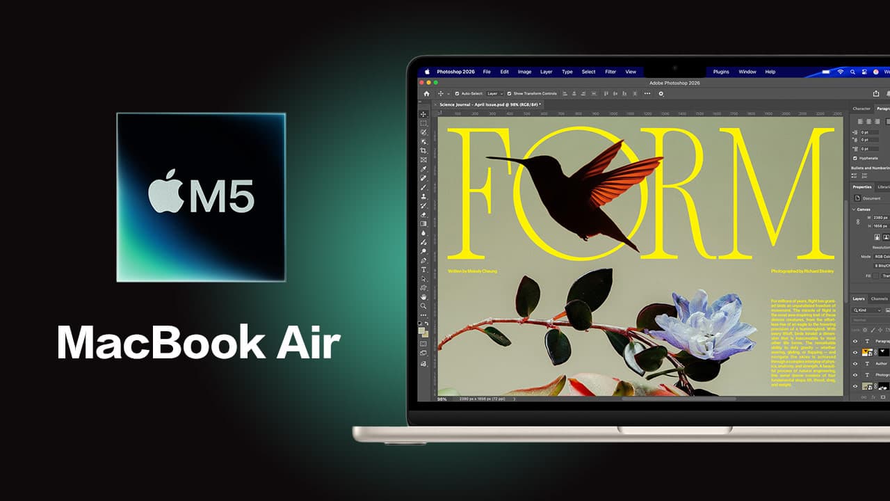 苹果MacBook Air M5正式发布! 台湾上市时间、规格4亮点和售价一次看